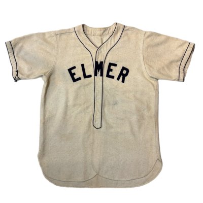 画像1: - 40's BASEBALL　SHIRTS　WITH　FELT　PATCHES