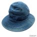 画像1: -1998's "DOUBLE R L"　U.S.ARMY　TYPE　４ PANNELS　COTTON TWILL　INDIGO 染め　HAT　「MADE IN U.S.A.」　SIZE表記：XL (1)
