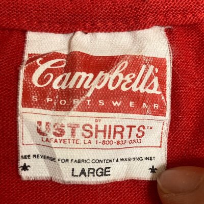 画像2: 80's "Campbell  Soup"   ADVERTISING  Tee SHIRTS   good Design !!