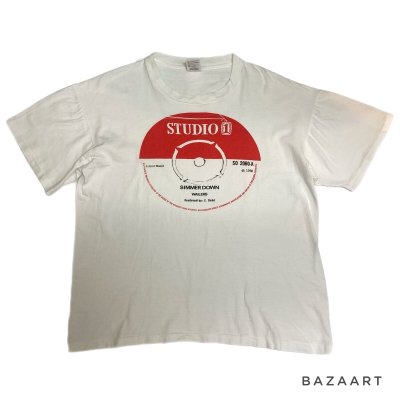 画像1: 80's DEAD STOCK   "STUDIO 1"   「THE WAILERS」 "SIMMER DOWN"   PRINTED  Tee SHIRTS