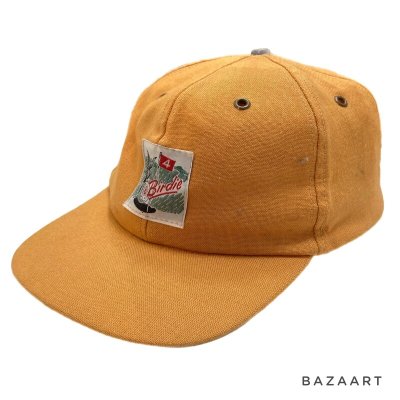 画像1: 50's DEAD STOCK　”Birdie”　GOLF（OUTDOOR）　COTTON CAP　good size !!