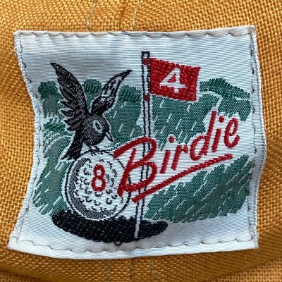 画像2: 50's DEAD STOCK　”Birdie”　GOLF（OUTDOOR）　COTTON CAP　good size !!