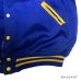 画像8: 40's "WILSON"　BLUE SATIN　BASEBALL JACKET　WITH PATCHES　