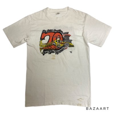 画像1: 70's "Joe Baus Ruttman"　両面 しみこみPRINTED　Tee SHIRTS