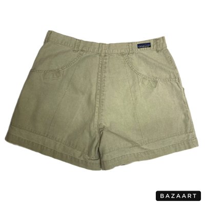 画像1: late 80's OLD　"PATAGONIA"　COTTON CANVAS　CLIMBING　SHORT PANTS　SIZE：34