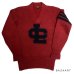 画像1: 30's "LOWE & CAMPBELL"　ADVERTISING　COMMERCIAL　HEAVY WOOL KNIT　WITH LETTERED ＆　PATCHES　very rare !! (1)