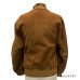 画像30: 1935's　”MA-１”　STYLE　FULL ZIP.　ALL RIB　STYLE　and CHINSTRAP　NUBBUCK SUEDE　LEATHER JACKET　WITH　TALON 扇形 RIVET ZIPPER　good style !!