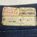 画像2: early 60's DEAD STOCK　with FLASHER　LEVI'S　「SHORT HORN」　TAG 　”CALIFORNIA　RANCH PANTS"　W 32 × L 29　Good size !! (2)