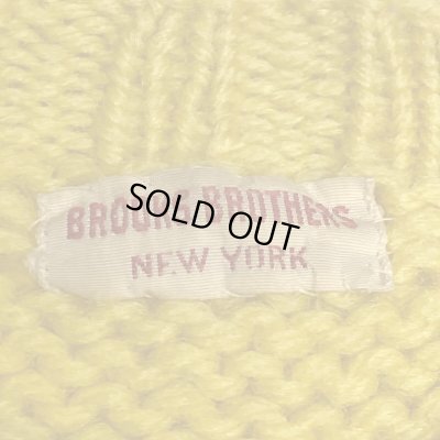 画像2: -50's "BROOKS BROTHERS"　UNUSUAL COLOR　JACGUARD　WOOL KNIT　very rare !!　