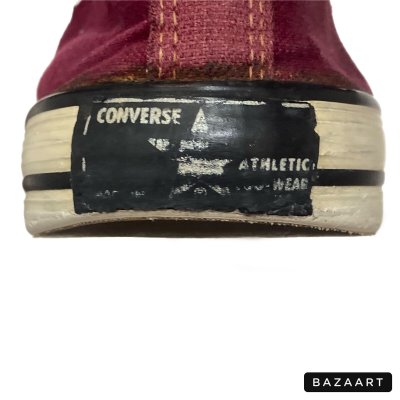 画像2: 60's "CONVERSE"　「COACH」　Lo. CUT　BURGUNDY（MAROON）　SIZE:12　good color !!