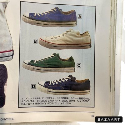 画像34: 70's "CONVERSE"　「COACH」　Lo. CUT　BURGUNDY（MAROON）　SIZE表記:12　good color !!