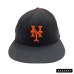 画像6: 70's  "ROMAN PRO. LICENSE　「New York　METS」　”MLB”　BASEBALL CAP　BLACK × ORANGE　good size !!