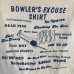 画像3: 70's "BOWLER'S EXCUSE SHIRT"　PRINTED RINGER Tee SHIRTS