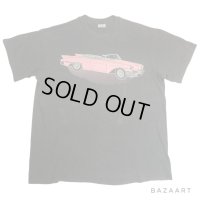 80's "STEDMAN"　「 Pink Cadillac」　PRINTED Tee SHIRTS　SIZE：XL