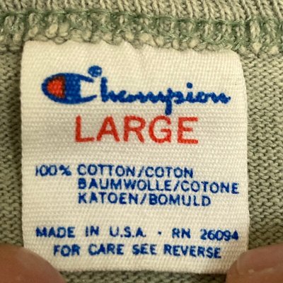 画像2: 80's "Champion"　HEAVY　ALL COTTON　Tee SHIRTS　WITH 「OFFICIAL TEAM　★USA.★」　EMBROIDERY　good color !!