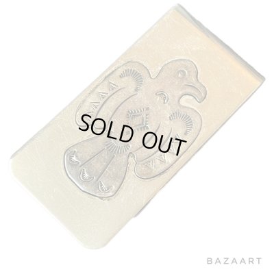 画像1: -40's "NAVAJO"   SILVER  THUNDERBIRD  motif　MONEY  CLIP