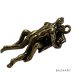 画像1: 70's DEAD STOCK　BRASS　SEX motif　PENDANT TOP　正常位(2) (1)