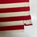 画像8: 80's "ANCHER BAY"　HENRY NECK　RED / WHITE　WIDE BORDER　Tee SHIRTS　SIZE:XL