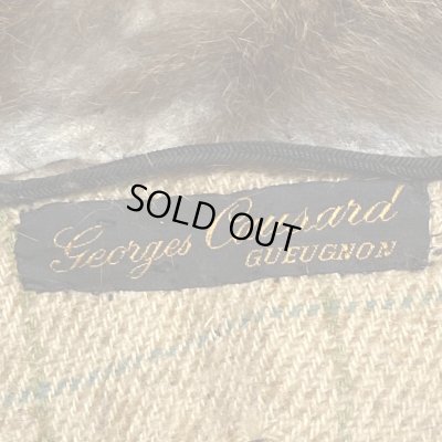 画像2: 1910's- "Georges Causard"　SHAWL COLLAR　REAL　GRIZZLY　HAIR ON HIDE　COAT　SPECIAL　very old !!　　