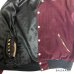 画像4: 50's　”ZEBRA　PATTERN”　「BURGUNDY CORDUROY　×　BLACK SATIN」　REVERSIBLE　JACKET　SIZE表記：44　SPECIAL !!　