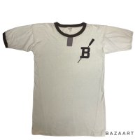 60's "CHAMPION"　PRODUCT TAG　「BROWN UNIVERSITY　BOAT TEAM」　Tee SHIRTS　with　RAYON　GAZETTE（チョコチン）　rare !!