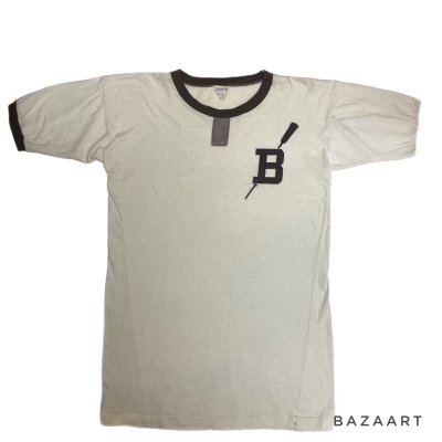 画像1: 60's "CHAMPION"　PRODUCT TAG　「BROWN UNIVERSITY　BOAT TEAM」　Tee SHIRTS　with　RAYON　GAZETTE（チョコチン）　rare !!