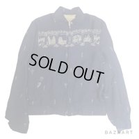 50's "Niagara"　「ITALIAN VIEW　AND　SWORD」　PATTERN　PRINTED　GABARDINE　JACKET　ON BOOK !!　