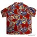 画像3: 50's "Hauoli Kamaaina"　AUTHENTIC　RAYON　HAWAIIAN SHIRTS　”ON BOOK"　SIZE:L