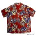 画像1: 50's "Hauoli Kamaaina"　AUTHENTIC　RAYON　HAWAIIAN SHIRTS　”ON BOOK"　SIZE:L (1)