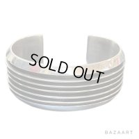 OLD　”NAVAJO”　”TOM HAWK”　「6 LINE BANGLE」　STERLING SILVER