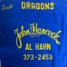 画像7: 50's- "HILTON"　COTTON　BOWLING SHIRTS　with 「DRAGONS」　good embroidery !!　SIZE：L