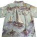 画像12: 50's "PILGRIM"　HORIZONTAL PATTERN　COTTON　HAWAIIAN SHIRTS　WITH　UNUSUAL　SLEEVE POCKET