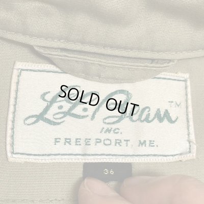 画像2: 70's MINT CONDITION　OLD　”L.L.BEAN”　COOTTON POPLIN　SAFARI JACKET　SIZE:36