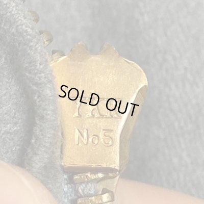 画像7: 50's-　” THE BODY　OF　JAPAN　SKAJAN”　GABARDINE　JACKET　with 「YKK」　”No 5”　UNUSUAL　DOUBLE ZIPPER　very rare !!