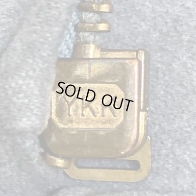 画像8: 50's-　” THE BODY　OF　JAPAN　SKAJAN”　GABARDINE　JACKET　with 「YKK」　”No 5”　UNUSUAL　DOUBLE ZIPPER　very rare !!