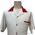 画像19: 50's "Air-Flo"　BOWLING SHIRTS　with PINBALL BUTTON　and CHEVROLET　EMBROIDERY