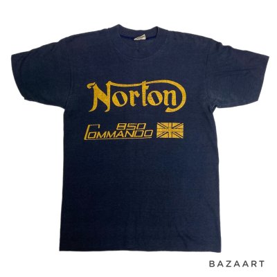 画像1: 80's "Norton　Comando　850”　PRINTED Tee SHIRTS　made in U.S.A.