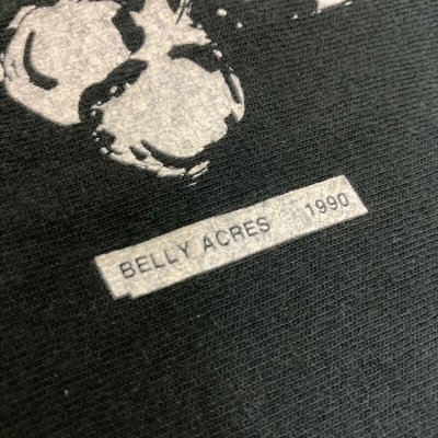 画像2: 1990's "BELLY ACRES"　「SKULL &　CROSSBOBNES」　PRINTED Tee SHIRTS