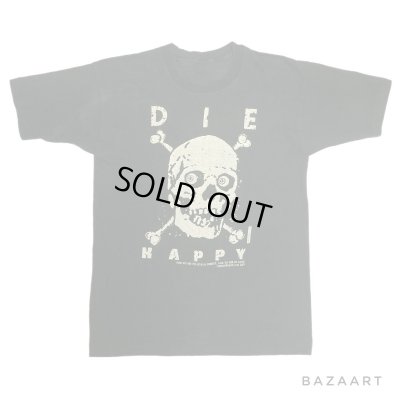 画像1: 1990's "BELLY ACRES"　「SKULL &　CROSSBOBNES」　PRINTED Tee SHIRTS