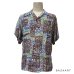 画像17: 50's "DEER CREEK"　ABSTRACT　PANELL　PATTERN　RAYON　HAWAIIAN SHIRTS　good printed !!　good condition !!