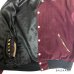 画像5: 50's　”ZEBRA　PATTERN”　「BURGUNDY CORDUROY　×　BLACK SATIN」　REVERSIBLE　JACKET　SIZE表記：44　SPECIAL !!　