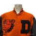 画像20: 50's "W.H.Whiting"　BLACK × ORANGE　ARM LEATHER　BASEBALL JACKET　with BULLDOG PATCH　and DOUBLE RIB KNIT