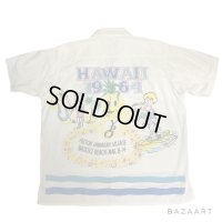 1964's　”1964 Cartoon Pop Art　Y.P.O.　Event”　COTTON　HAWAIIAN SHIRTS　「WEAR IN BRIGHT SUNSHINE ON WAIKIKI BEACH　MAR.　8-14,　1964」　SPECIAL !!　　