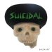 画像3: 80's OLD　"SUICIDAL　TENDENCIES”　COTTON × MESH　CAP　BLACK / GREEN　RARE COLOR !!