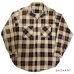 画像1: 50's "PENNEY'S"　PRINTED　COTTON FLANNEL　SHIRTS　マチ付き!!　SIZE:M (1)