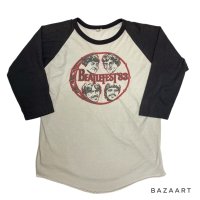 1983's "BEATLES"　THREE QUARTER　Tee SHIRTS　SIZE表記：XL