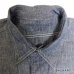 画像3: 1952's　1 WASH　"ROYAL CANADIAN　NAVY”　「WOODS MFG. CO. 」　CHAMBRAY SHIRTS　very unusual style !!