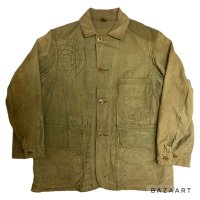 30's "SEARS　FIELD MASTER”　OLIVE GREEN DUCK　HUNTING JACKET