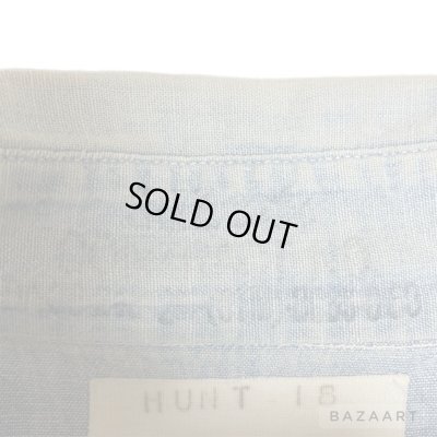 画像2: 40's "U.S.NAVY"　SHORT SLEEVE　CHAMBRAY SHIRTS　with STENCIL　and PRINTED　マチ付き