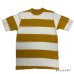 画像1: 60's "CAMPUS"　MUSTARD　WIDE BORDER　Tee SHIRTS (1)